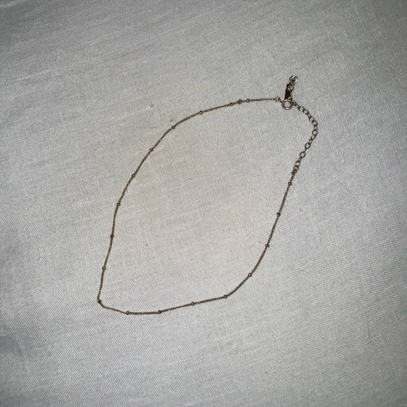 Are You Am I Dainty Ball Chain Choker - Picture 4 of 4